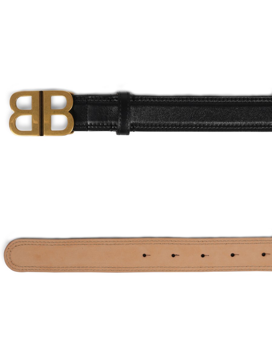 CINTURA CON FIBBIA LOGO