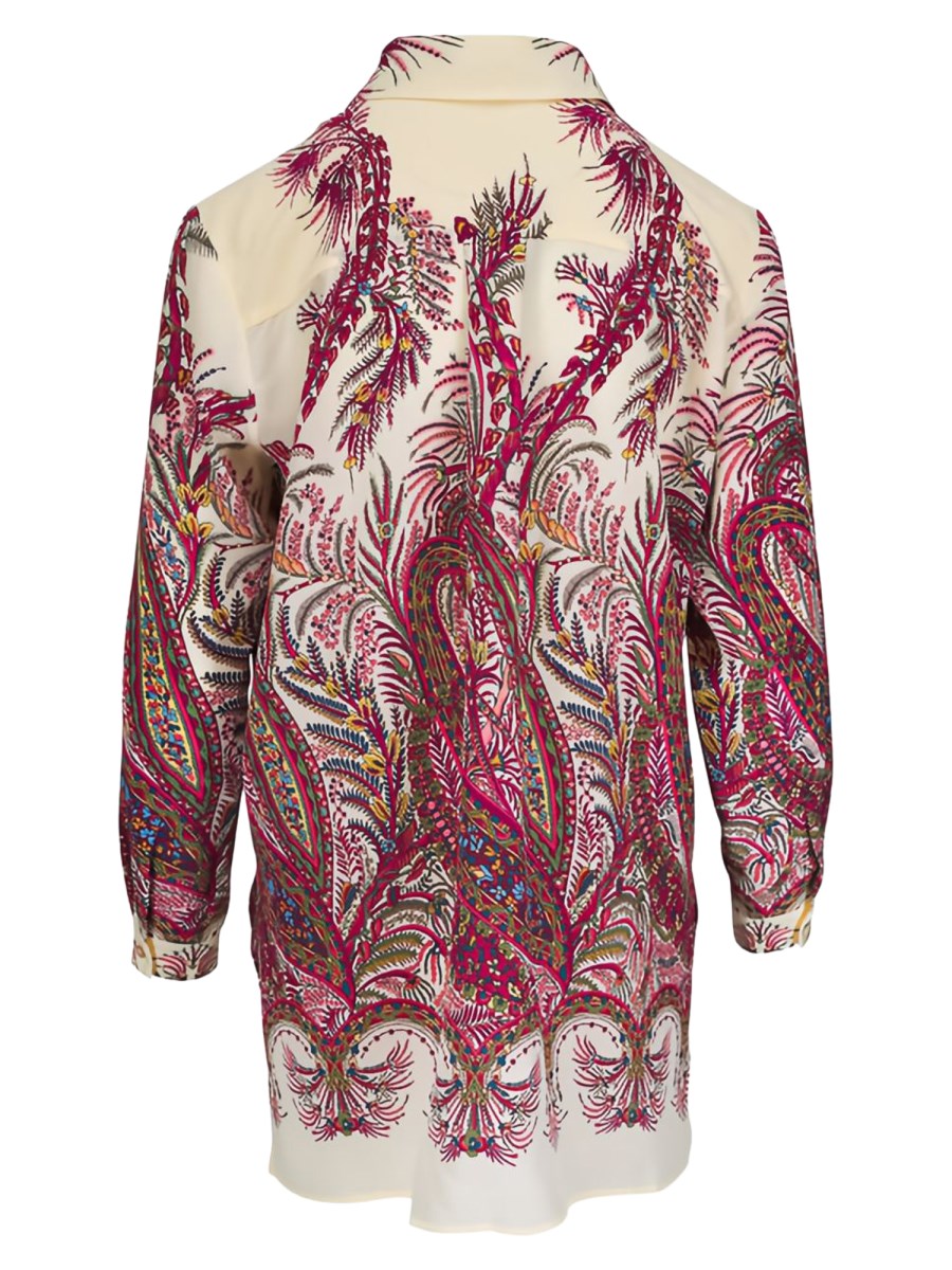 CAMICIA CON STAMPA PAISLEY