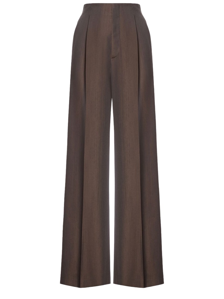 PANTALONE SARTORIALE IN MISTO LANA