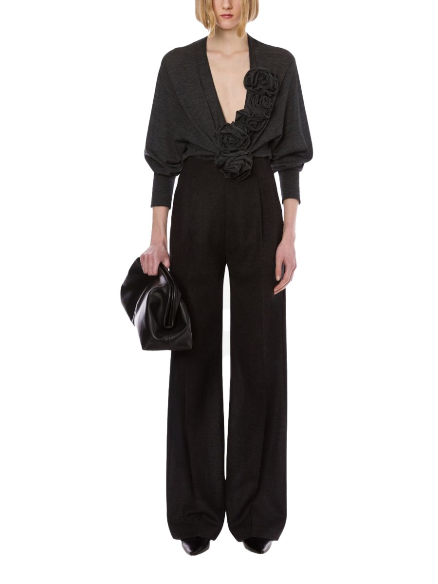 MAGLIA CON SCOLLO A V