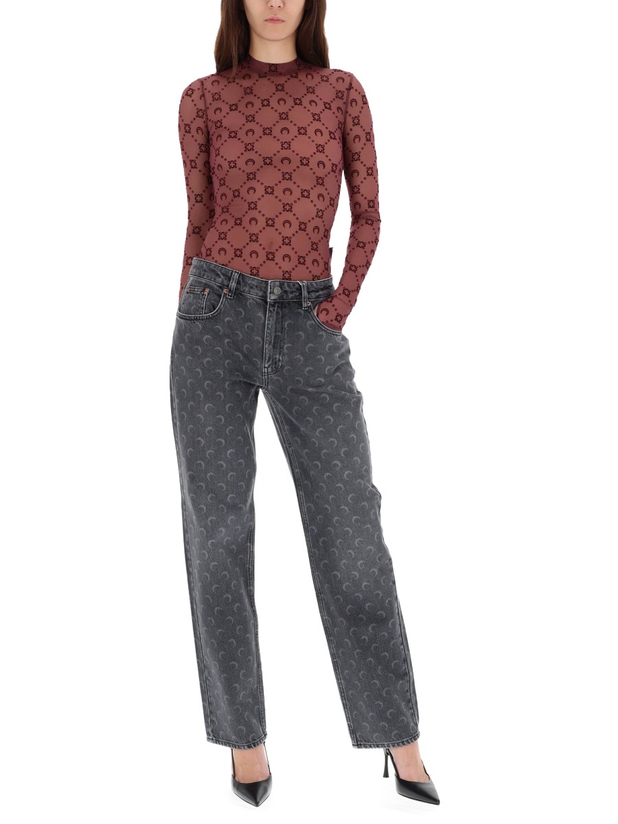 TOP IN MESH CON LOGO