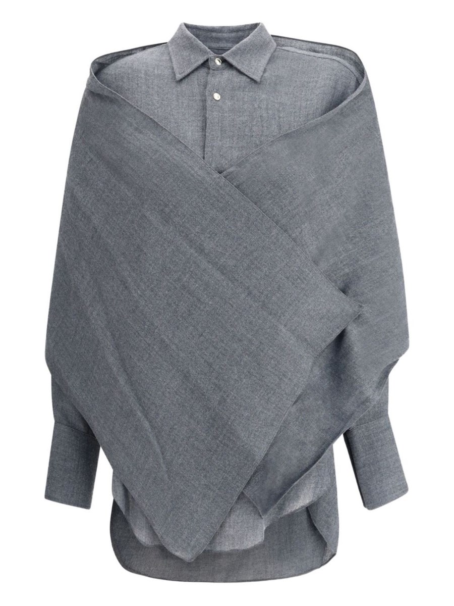 CAMICIA GIORGIA CON SCIARPA