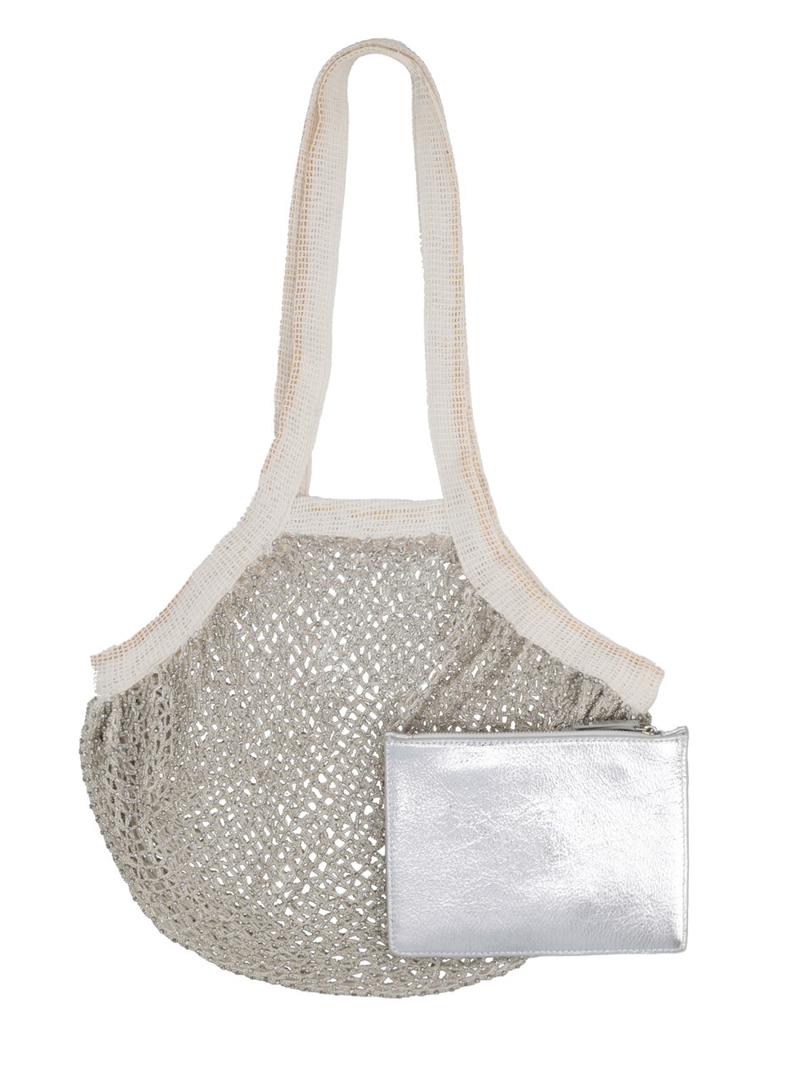 BORSA A RETE CON POUCH