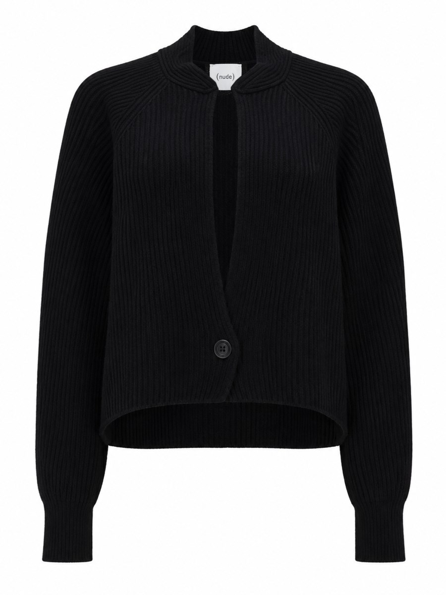 CARDIGAN A COSTE IN LANA