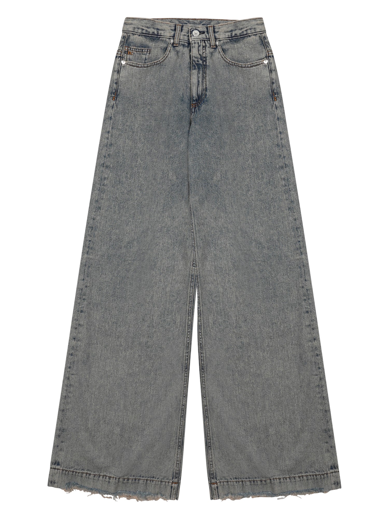 Nine:inthe:morning Jeans Wide Leg In Blue