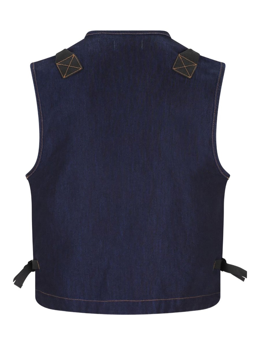 GILET IN DENIM