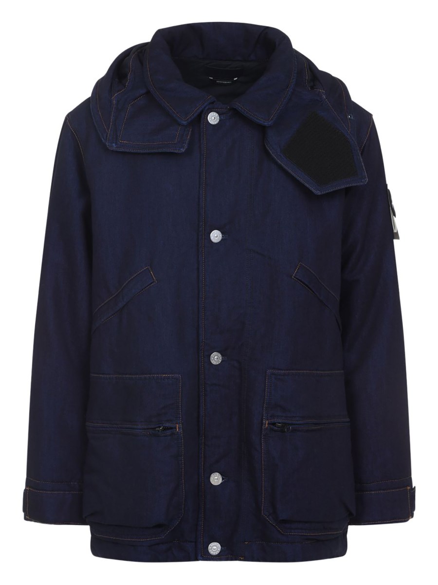 PARKA IN DENIM DI COTONE