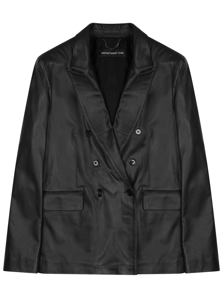 BLAZER DOPPIOPETTO ARIELLE IN PELLE