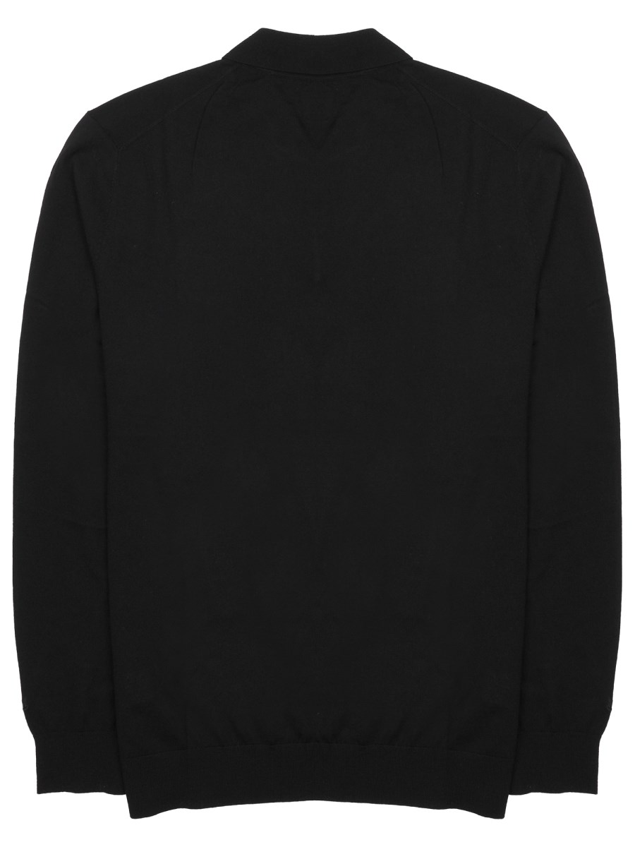MAGLIA CON COLLETTO A POLO