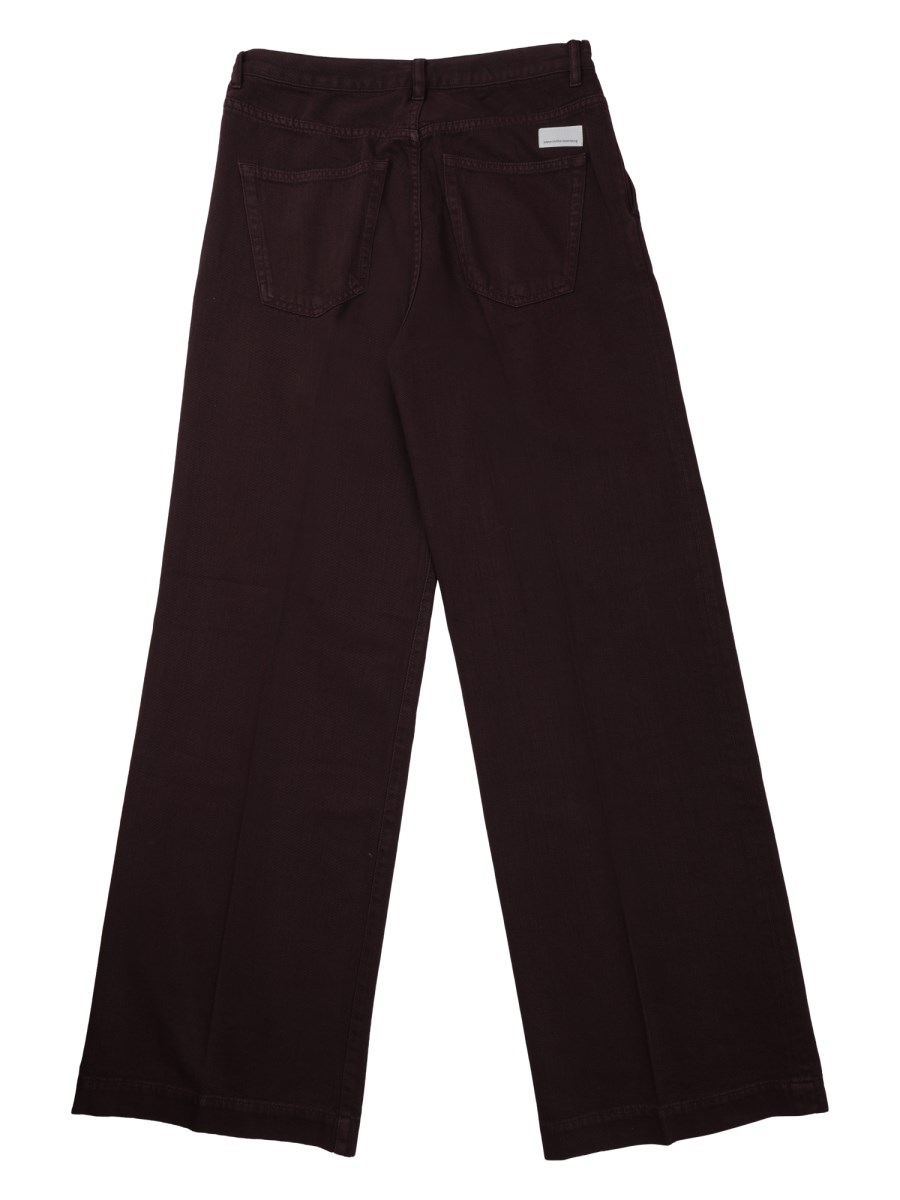 JEANS AMPIO IN COTONE