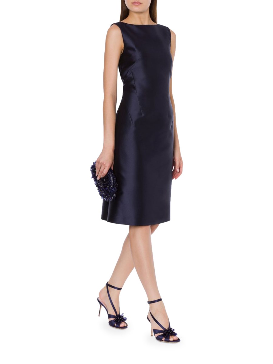 ABITO MIDI IN RASO