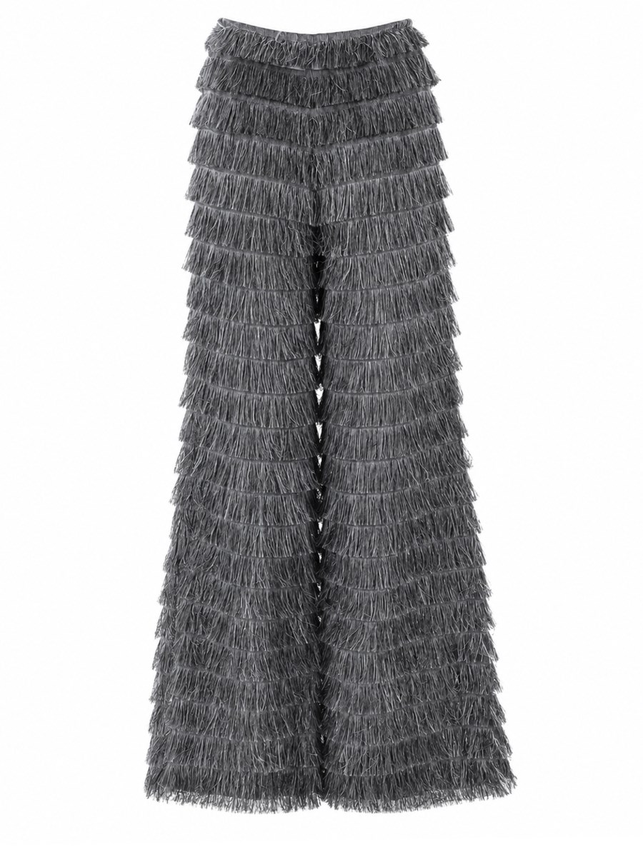 PANTALONE CON FRANGE