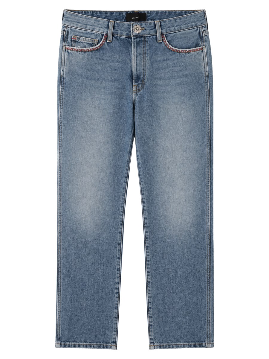 JEANS CON DETTAGLIO RICAMO