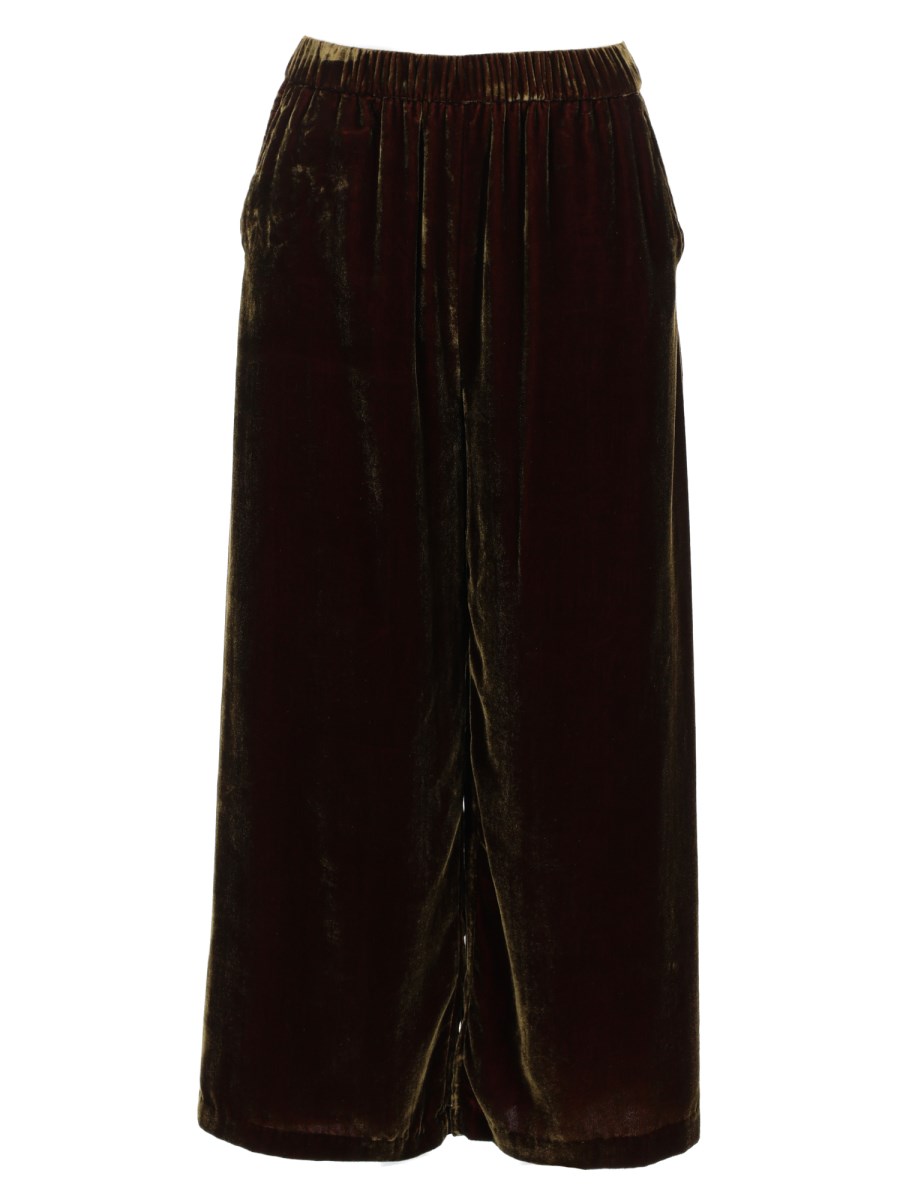 PANTALONE IN VISCOSA MISTO SETA