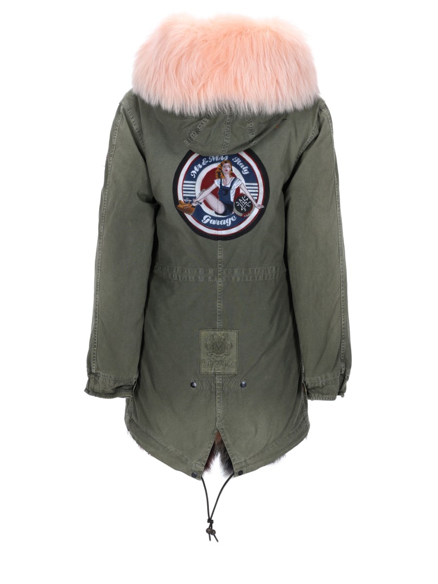 PARKA ARMY IN COTONE