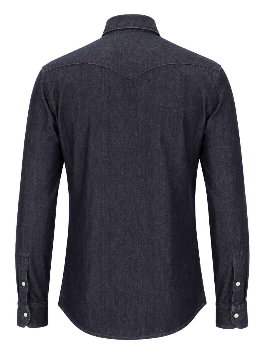 CAMICIA IN DENIM DI COTONE