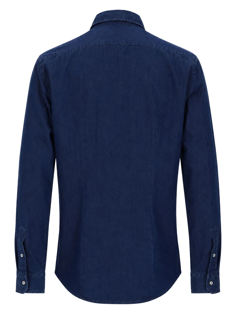 CAMICIA IN DENIM DI COTONE