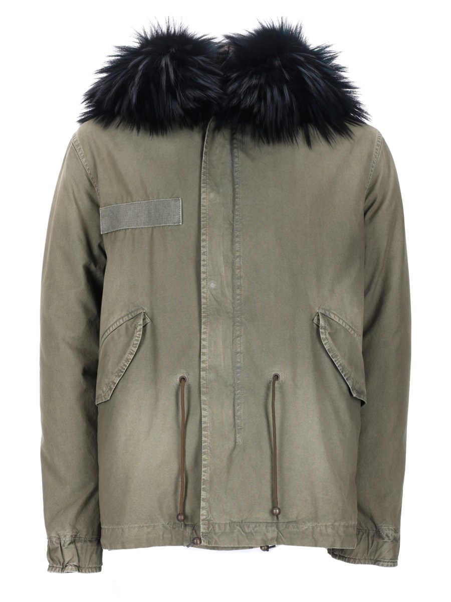 PARKA CON STAMPA
