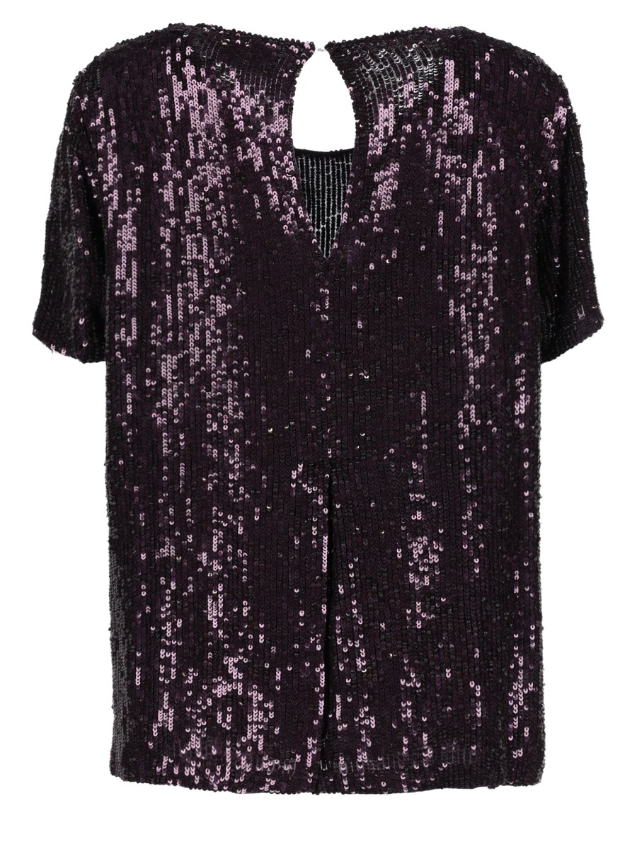 Blusa Con Paillettes