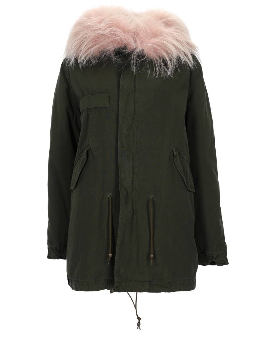 GIACCA PARKA CON PELLICCIA