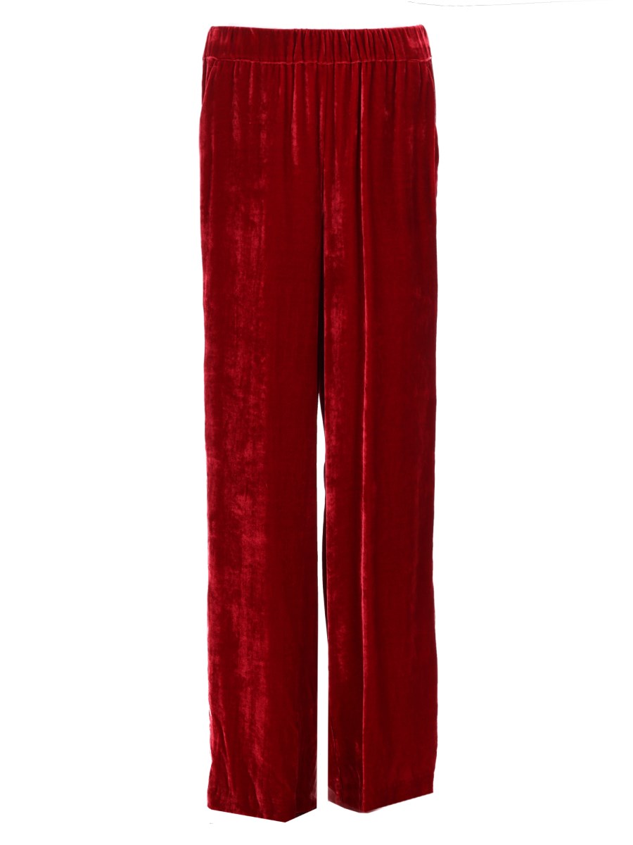 PANTALONE IN VISCOSA MISTO SETA
