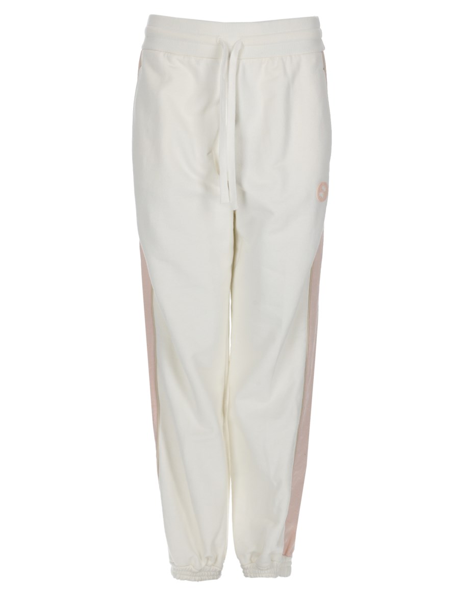 PANTALONE TRACK IN JERSEY DI COTONE
