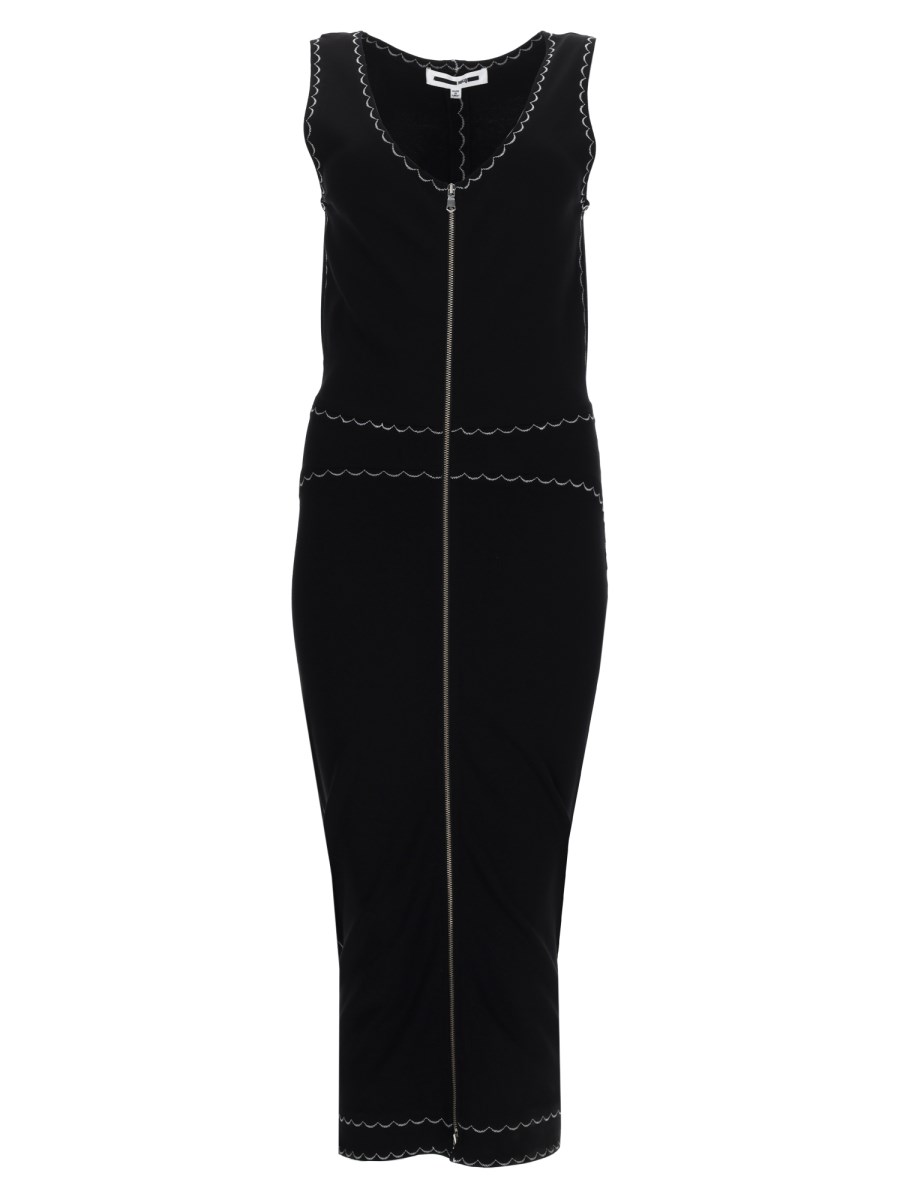 ABITO IN VISCOSA CON ZIP