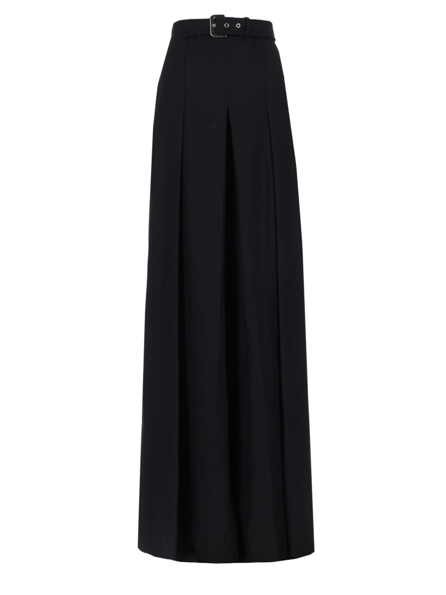 pantalone ampio con cintura