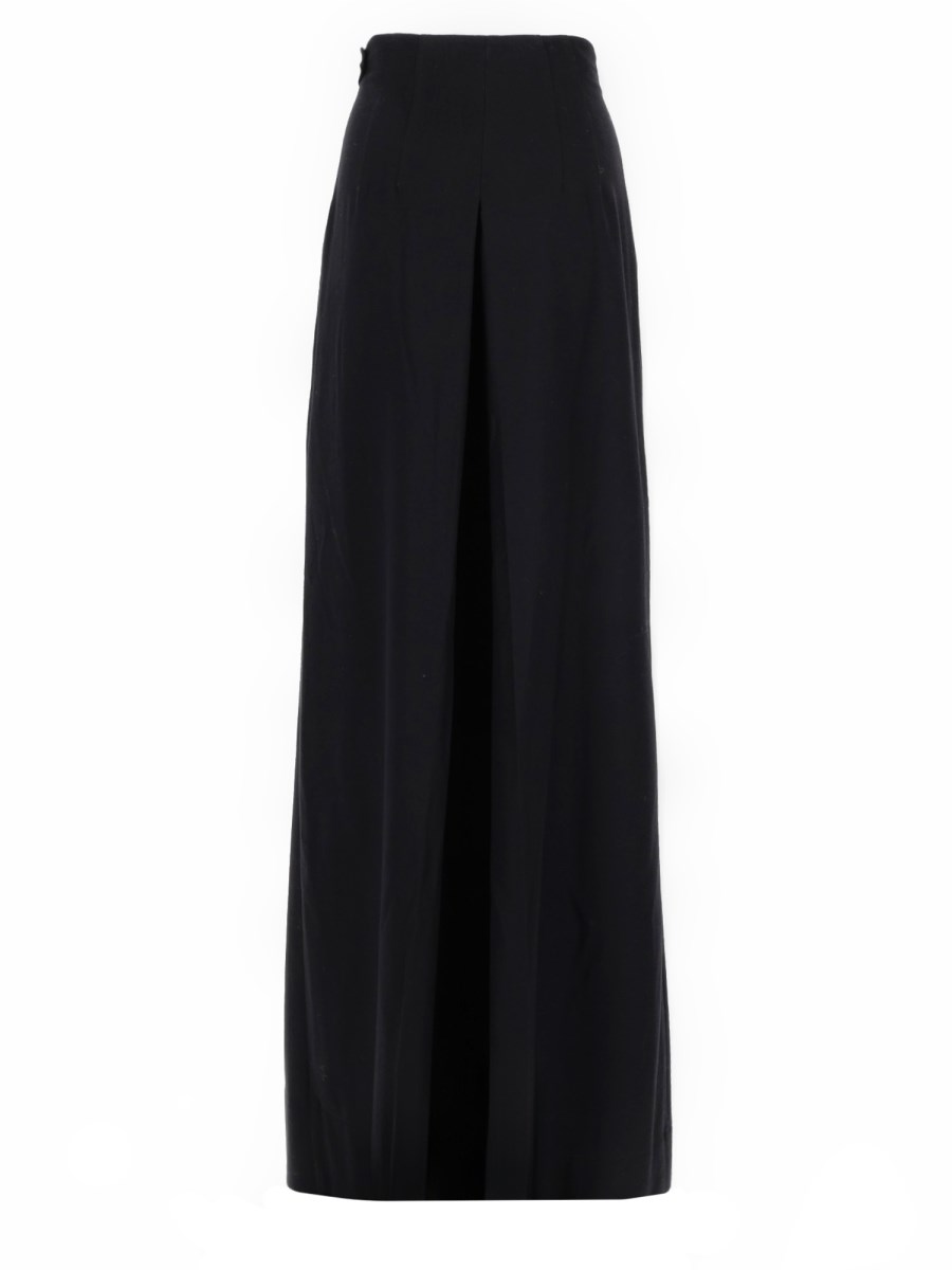 pantalone ampio con cintura