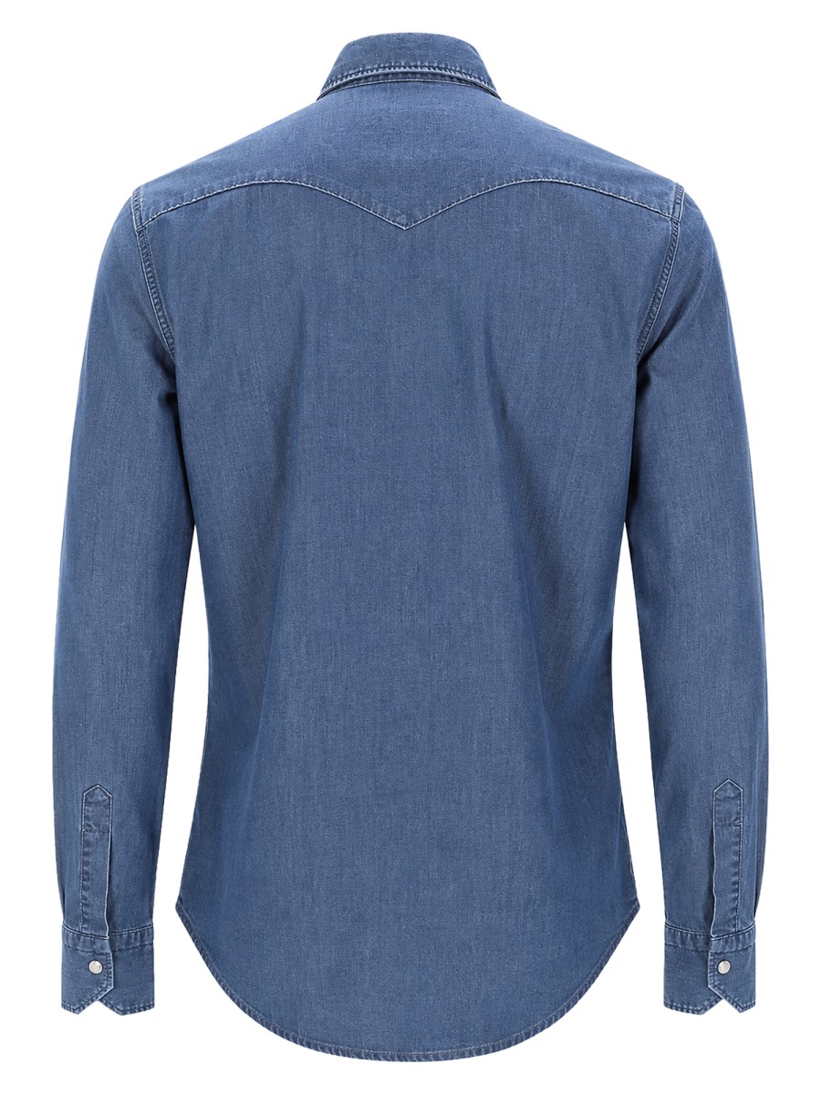 CAMICIA IN DENIM DI COTONE