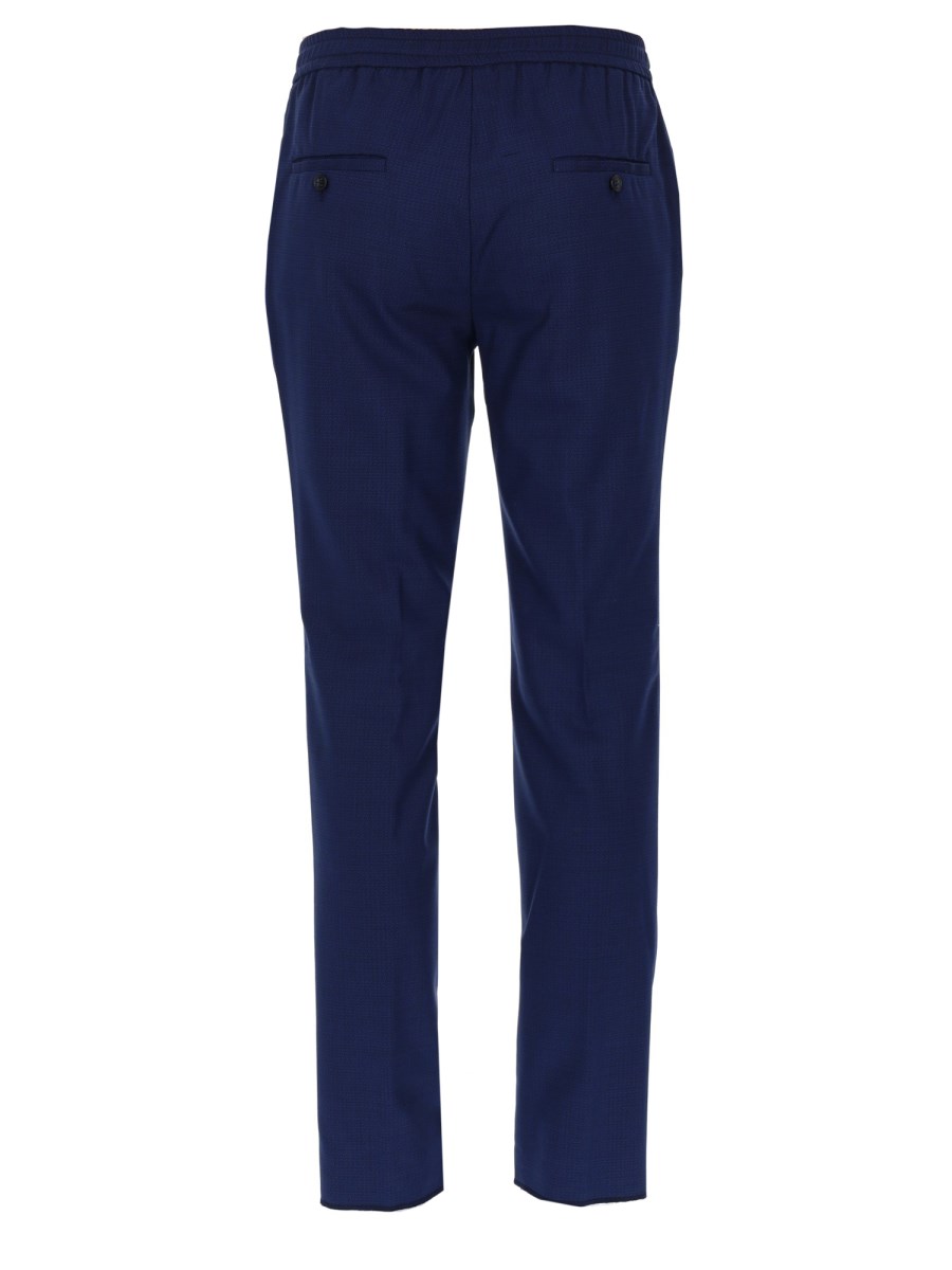 PANTALONE IN MISTO LANA CON COULISSE
