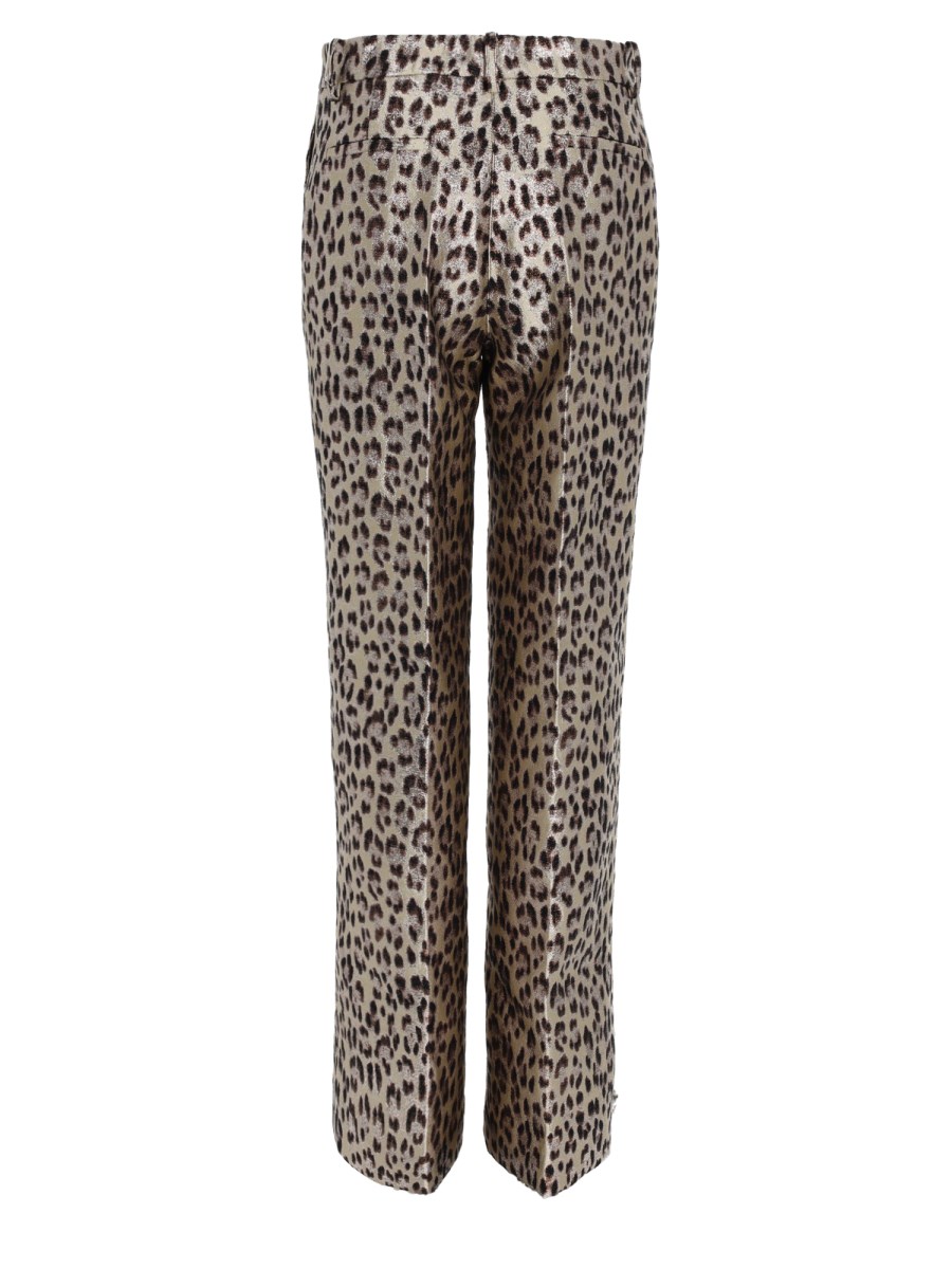 Pantalone con Motivo Animalier