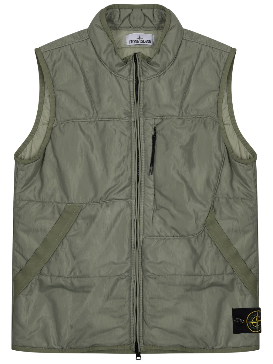 GILET CON PATCH LOGO
