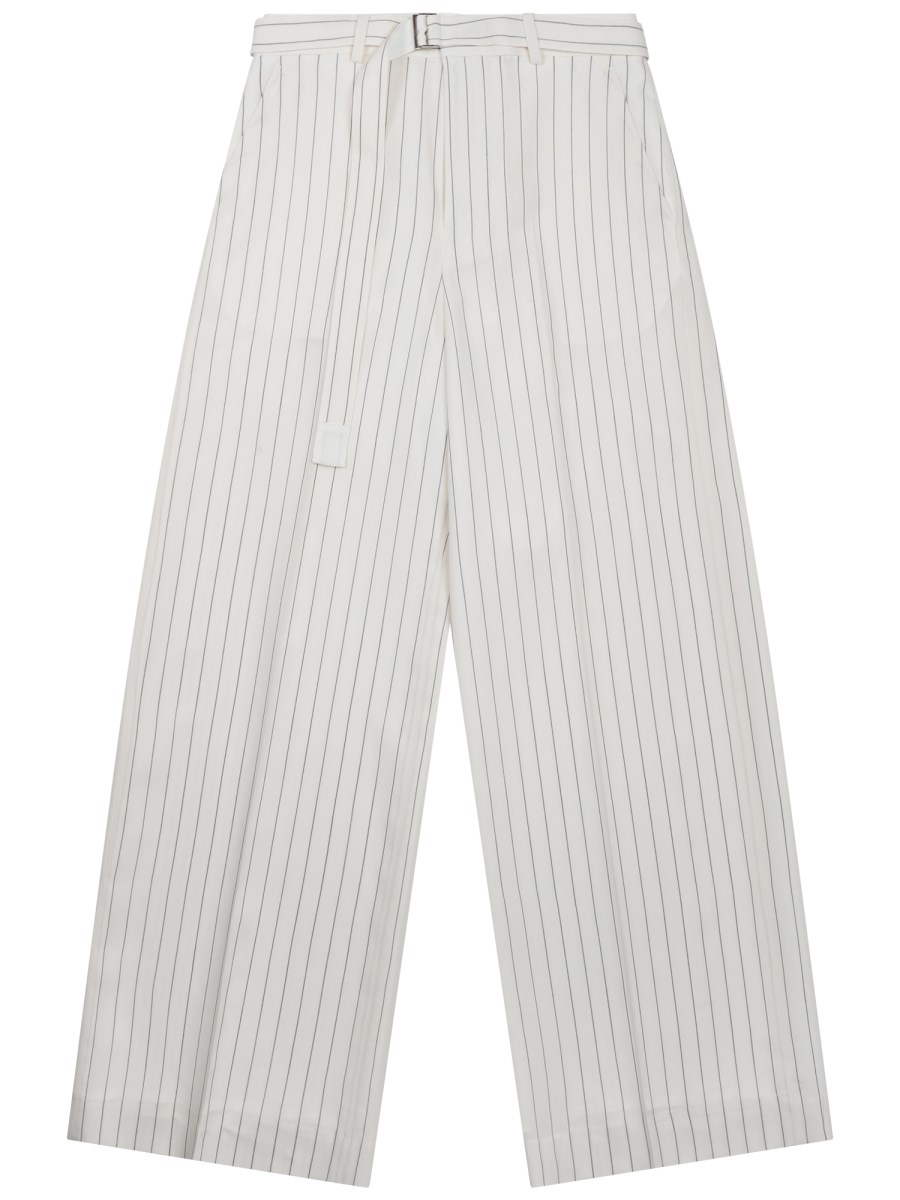 PANTALONE SARTORIALE GESSATO