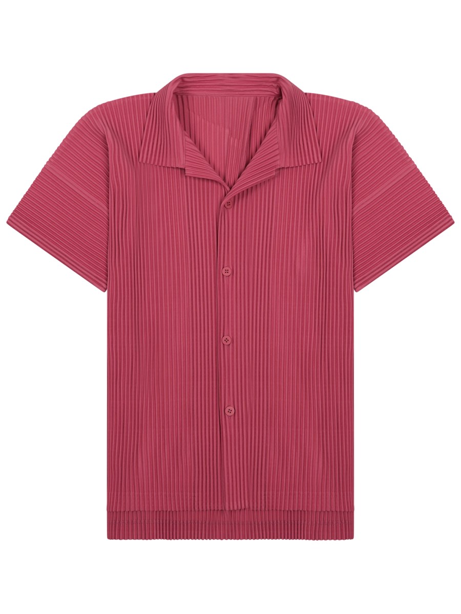 CAMICIA POLO PLISSETTATA
