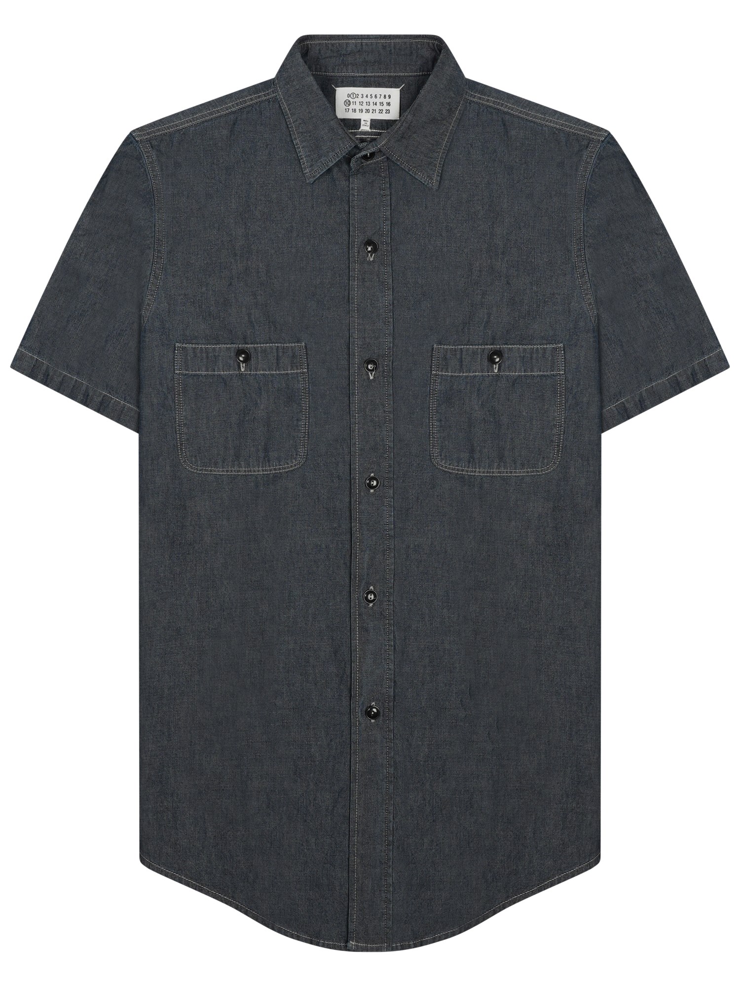 maison margiela denim shirt