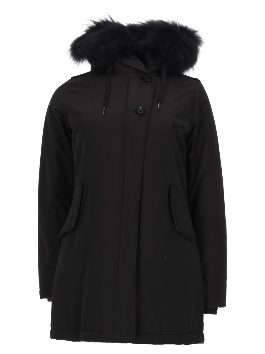 PARKA IN COTONE CON CAPPUCCIO