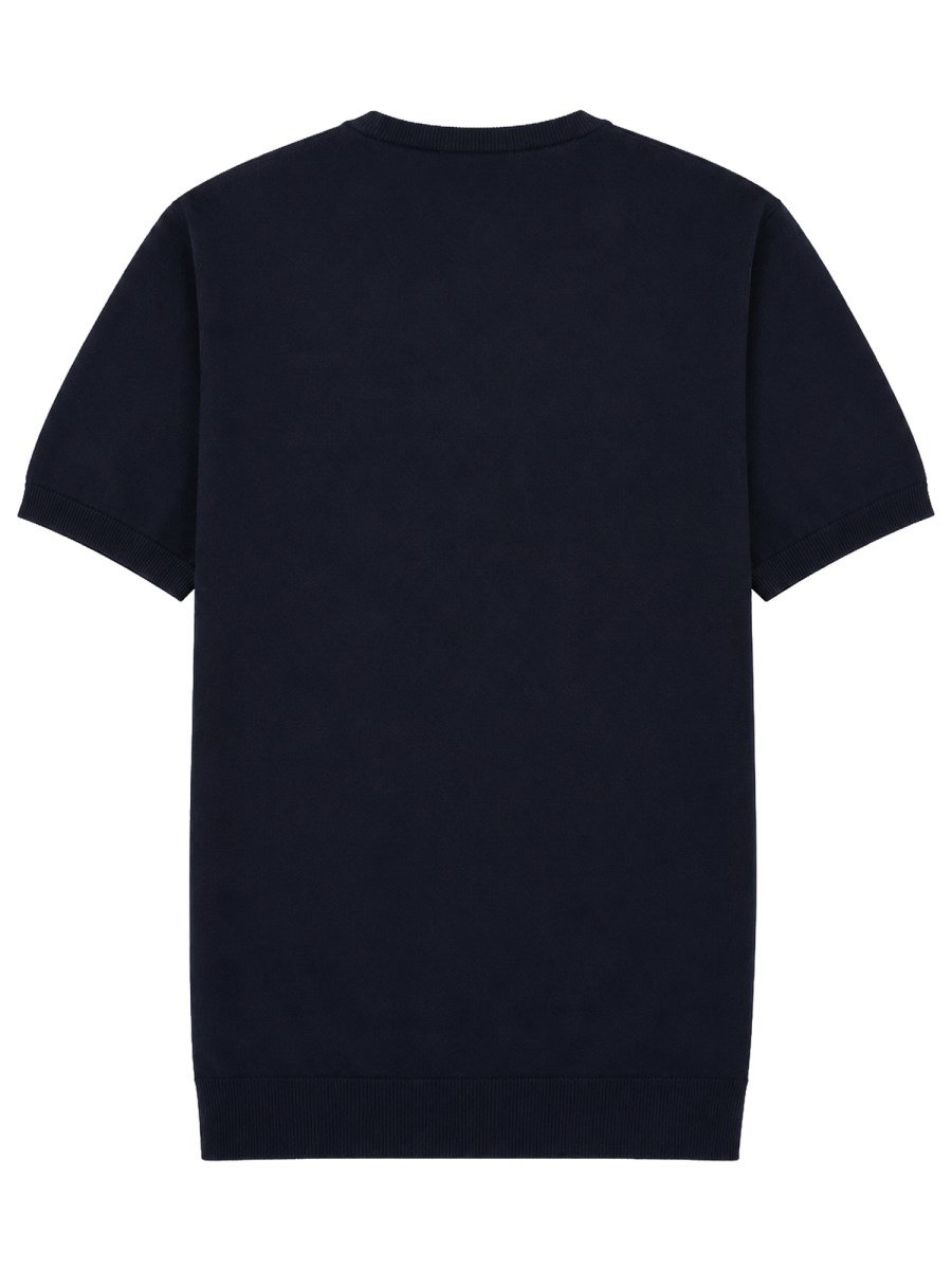 MAGLIA A MANICA CORTA IN COTONE