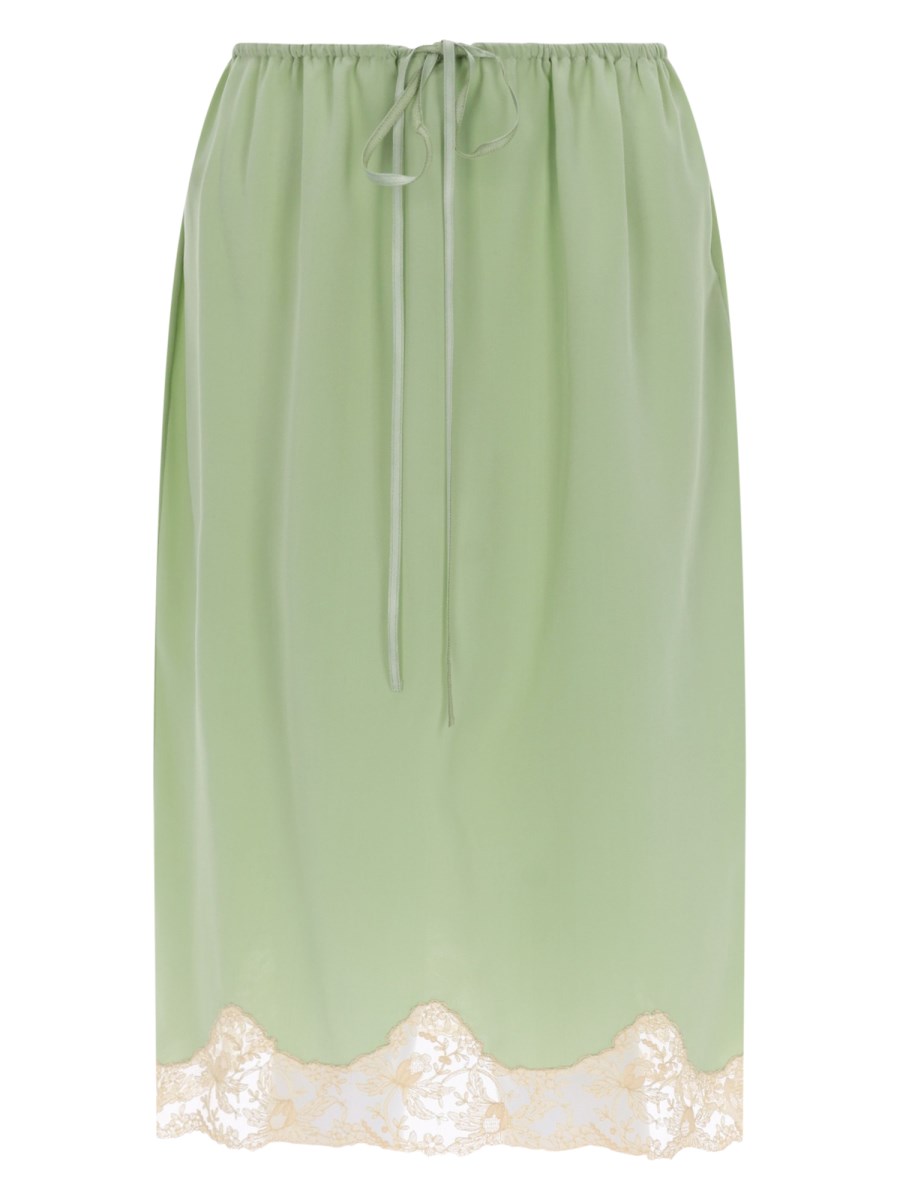 GONNA MIDI CON PIZZO