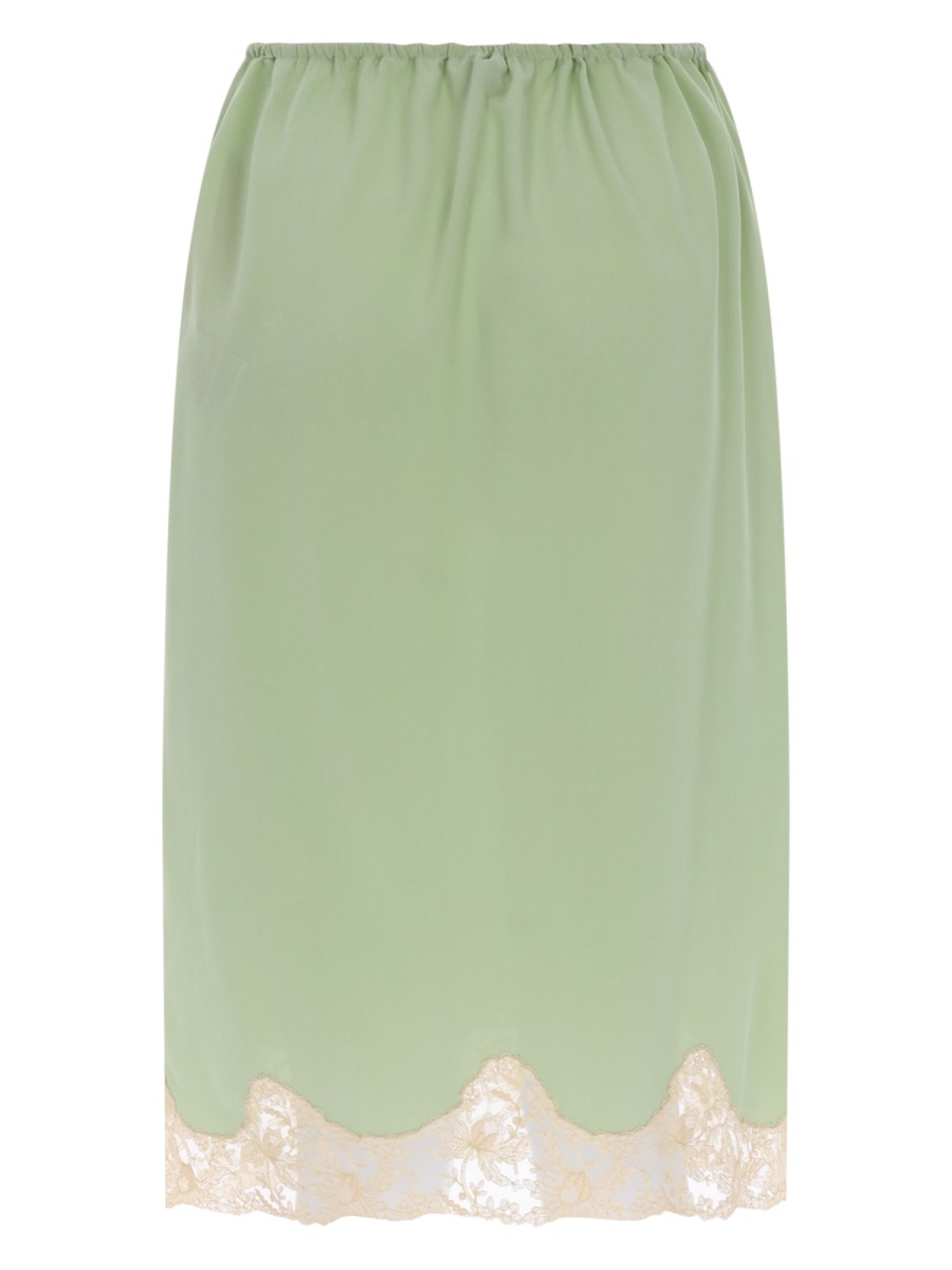 GONNA MIDI CON PIZZO