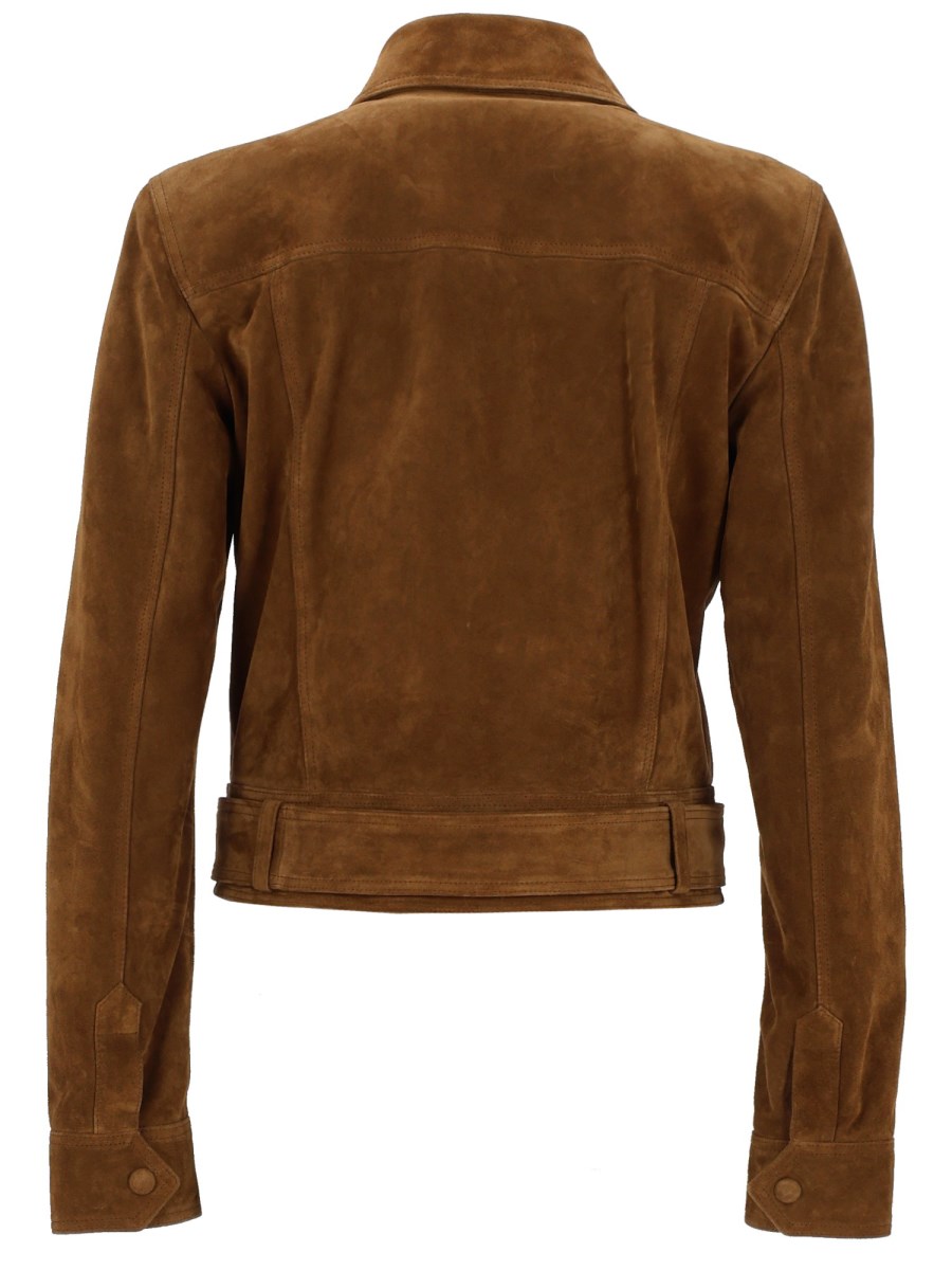 GIACCA SARTORIALE IN SUEDE VINTAGE