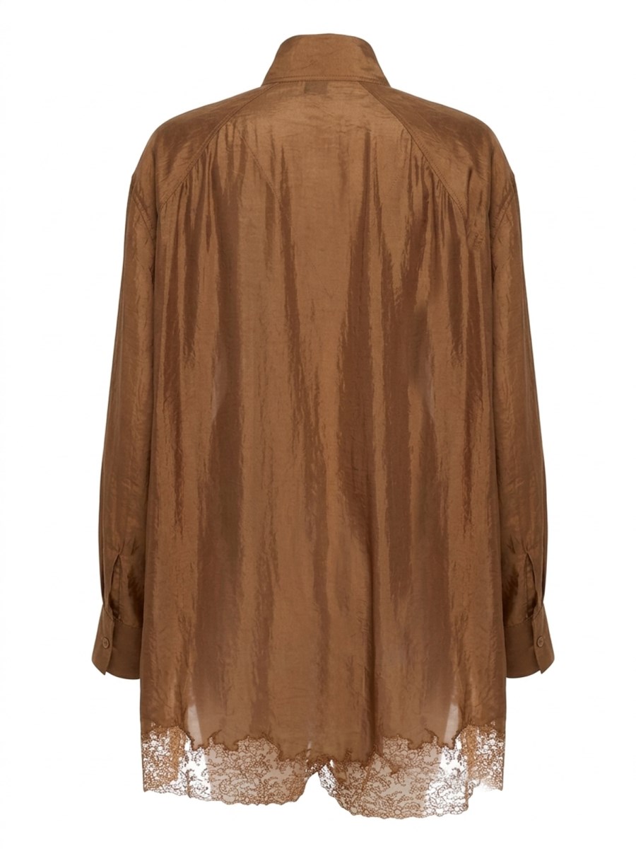 TUTA CON COLLO LAVALLIÈRE IN TAFFETTÀ