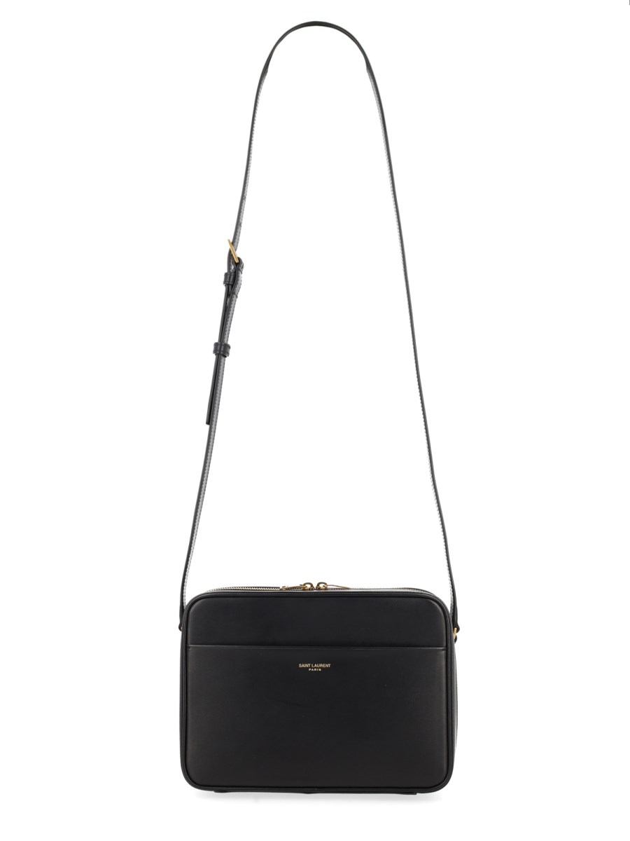 CAMERA BAG IN PELLE LISCIA