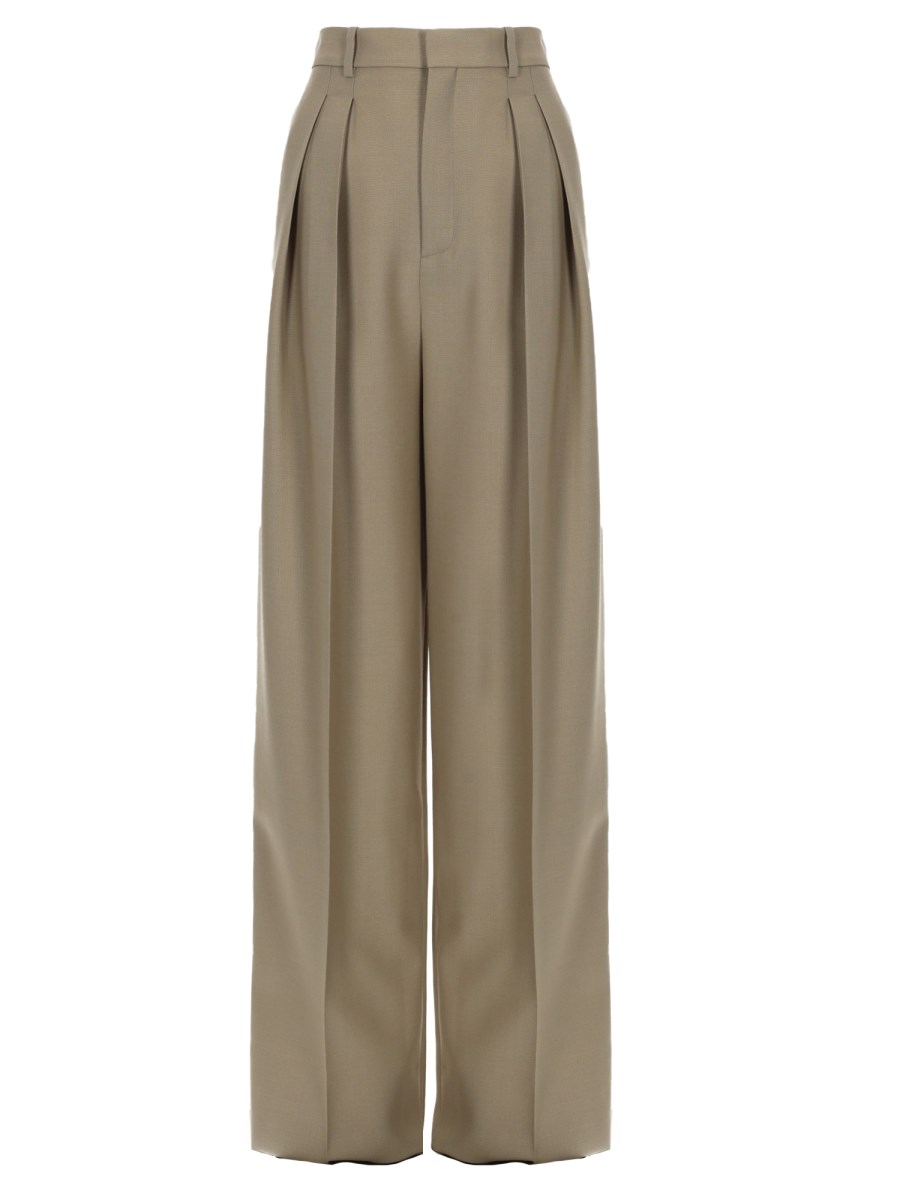 PANTALONE SARTORIALE IN LANA E SETA