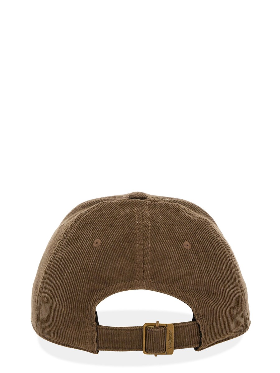 CAPPELLO DA BASEBALL IN VELLUTO A COSTE