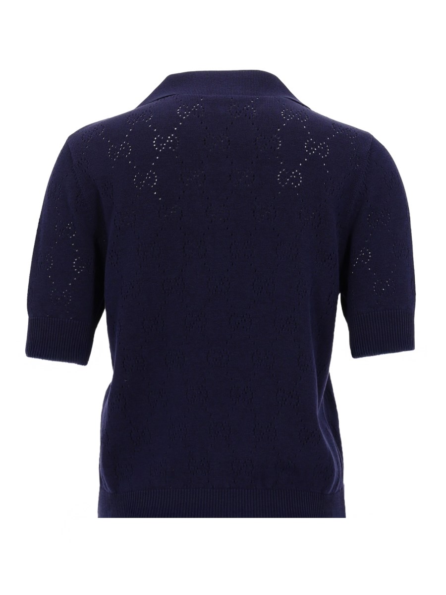 POLO IN SETA E COTONE