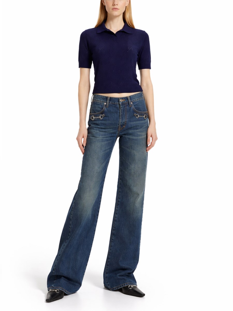 POLO IN SETA E COTONE