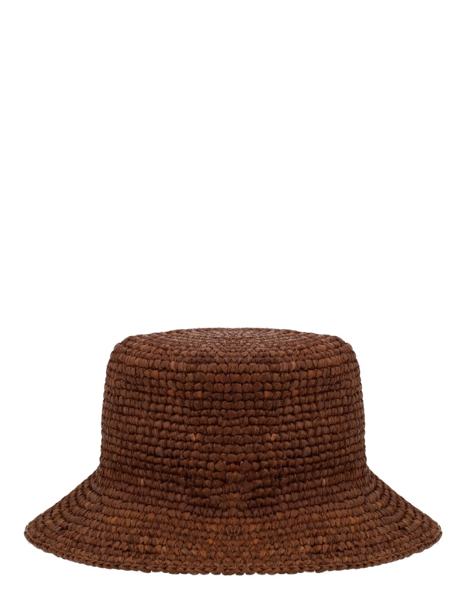 CAPPELLO BUCKET IN RAFIA