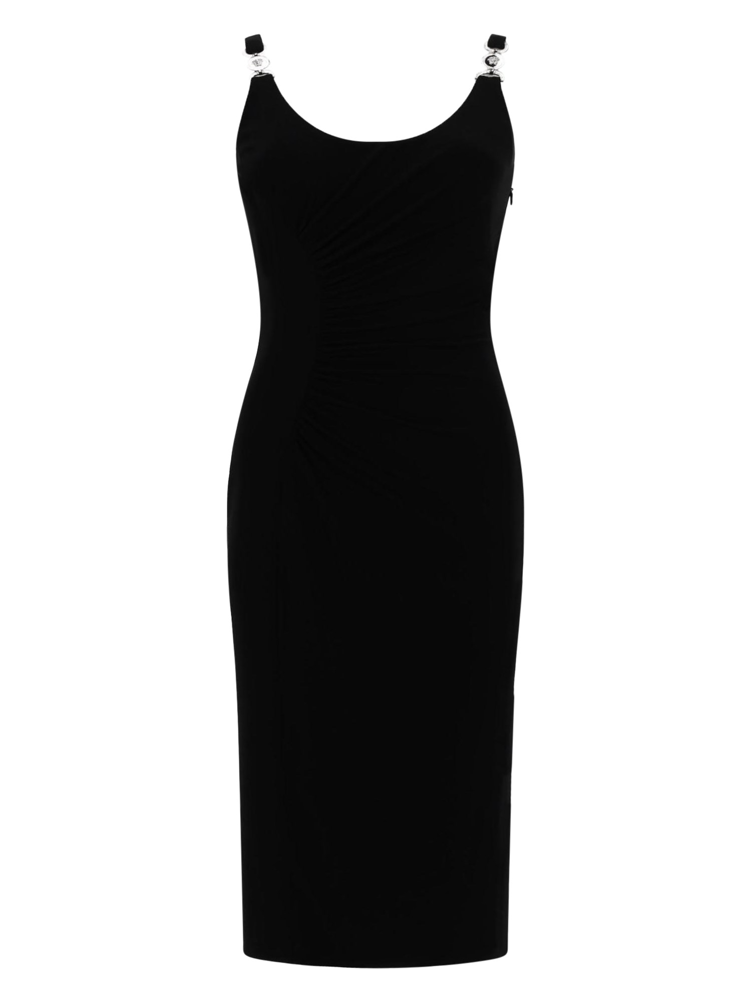 versace sleeveless midi dress