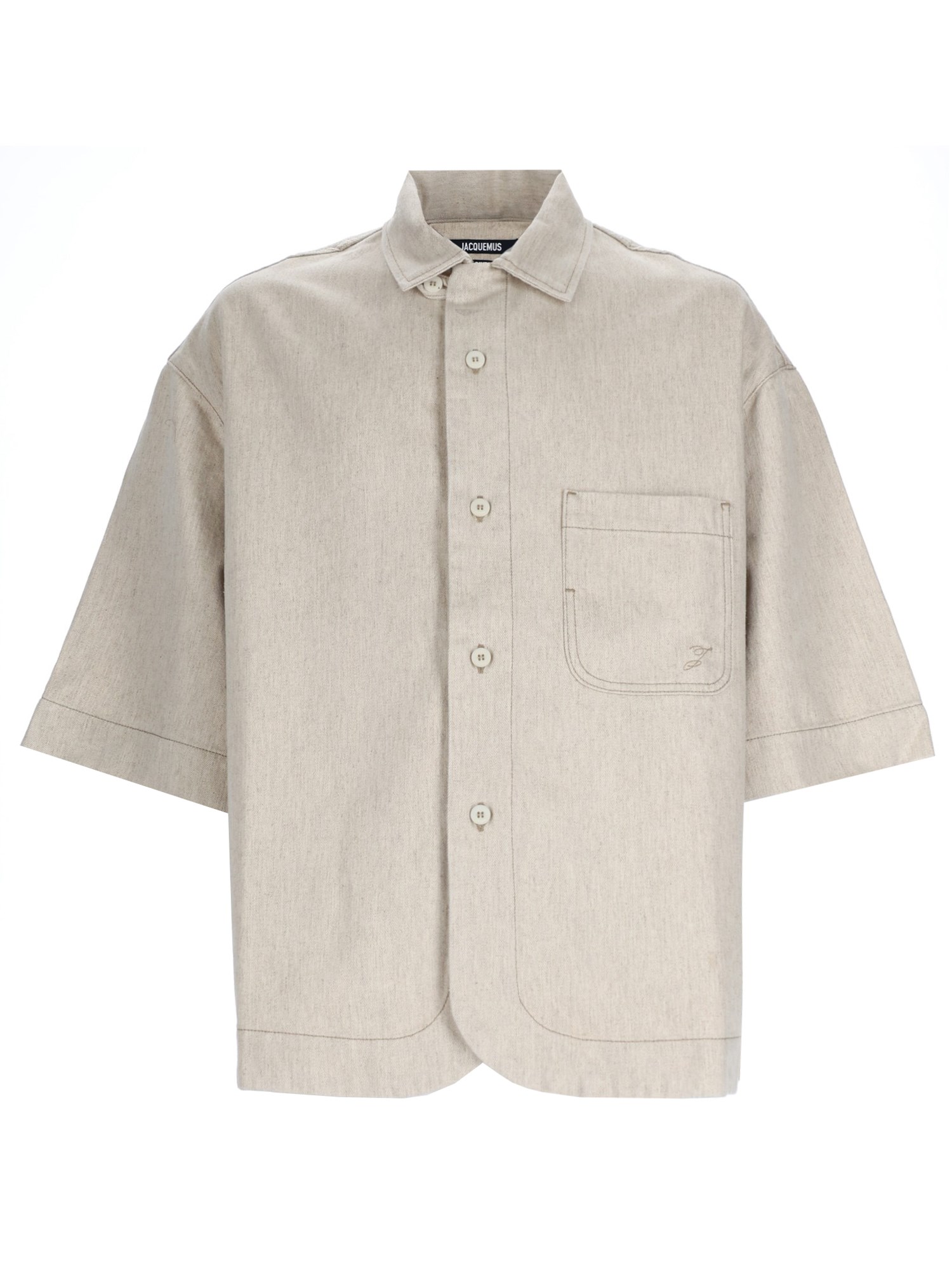 jacquemus camicia "paysan de-nime" in denim